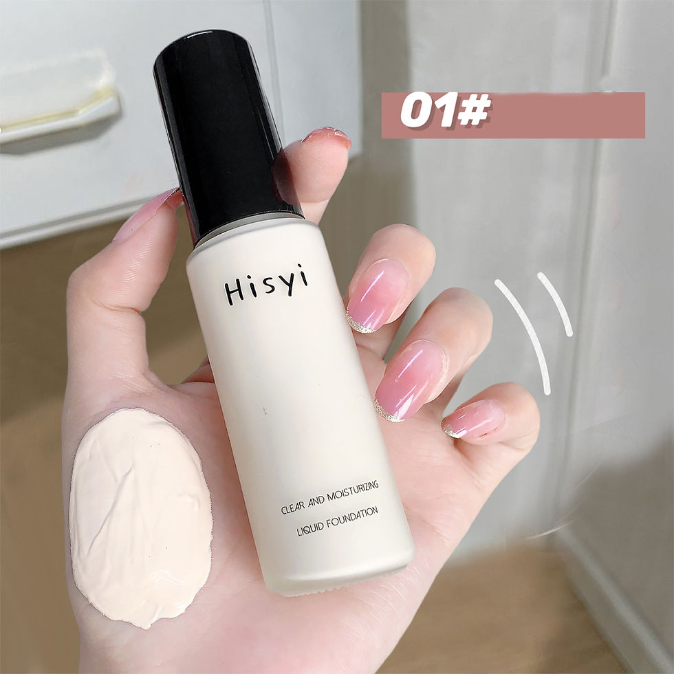 Thumbnail: Liquid foundation naturally covers flaws without sticking powder, plain face cre