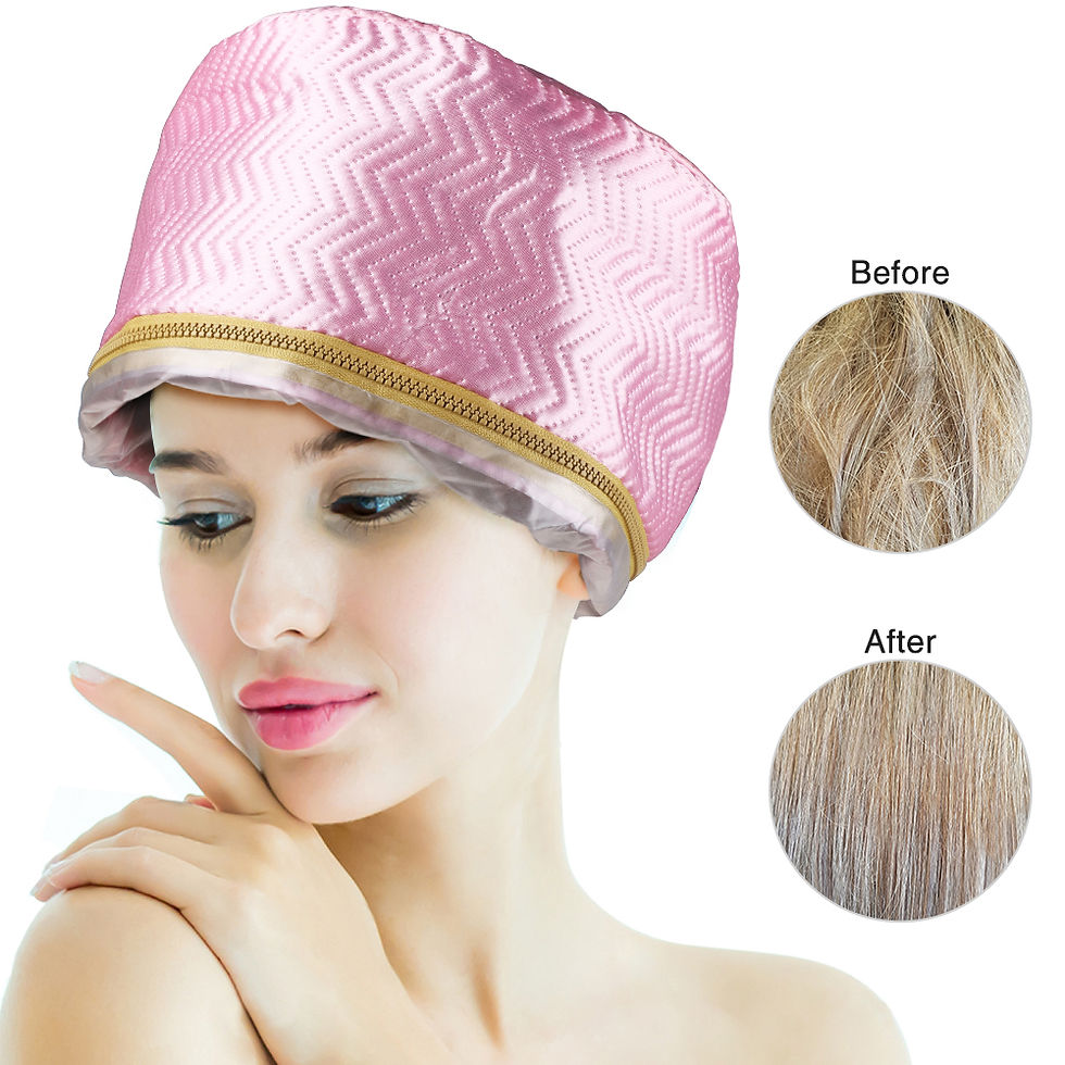 Hair Steamer Cap Electric Hair Heating Cap Thermal Treatment Hat Waterproof Self