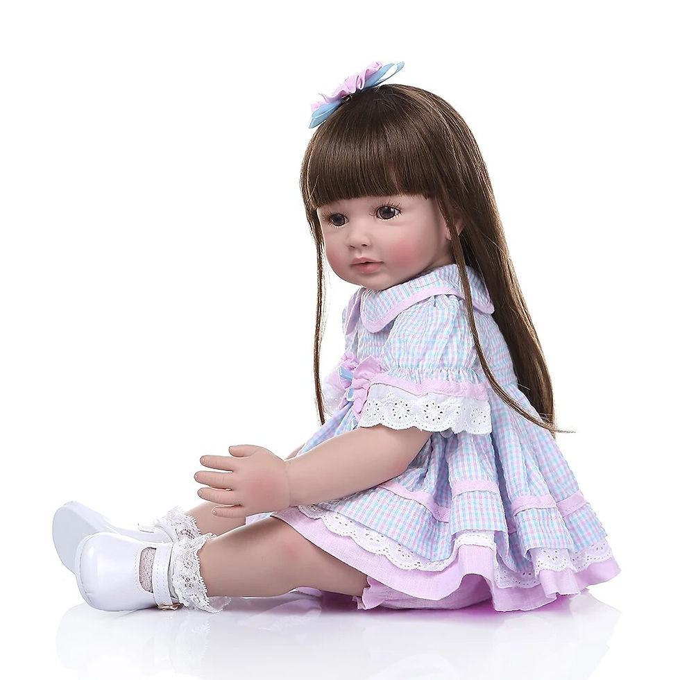 Thumbnail: 60CM  Big Size Silicone Reborn Baby Dolls Toys Cloth Body Boy Reborn 