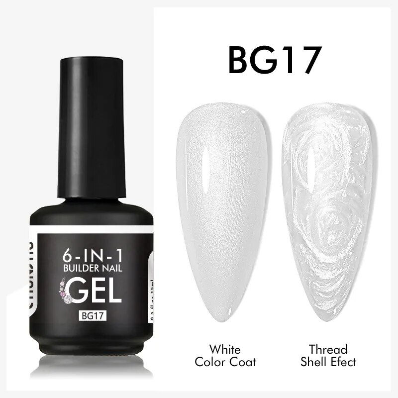 Thumbnail: CHUNSHU 6 IN 1 Extension Gel 15ML Builder Nail Gel