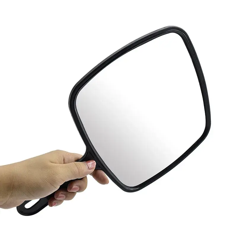 Thumbnail: Large Desktop Makeup Mirror Black Large Mirror Finish Multipurpose Makeup Mirror