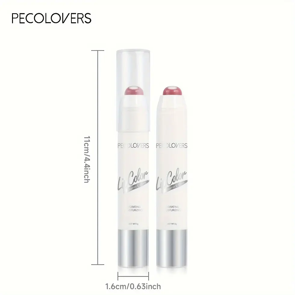 Thumbnail: Nude Sandwich Lipstick Cute Moisturizing Long-lasting Non-stick Cup Lip Glaze Ma