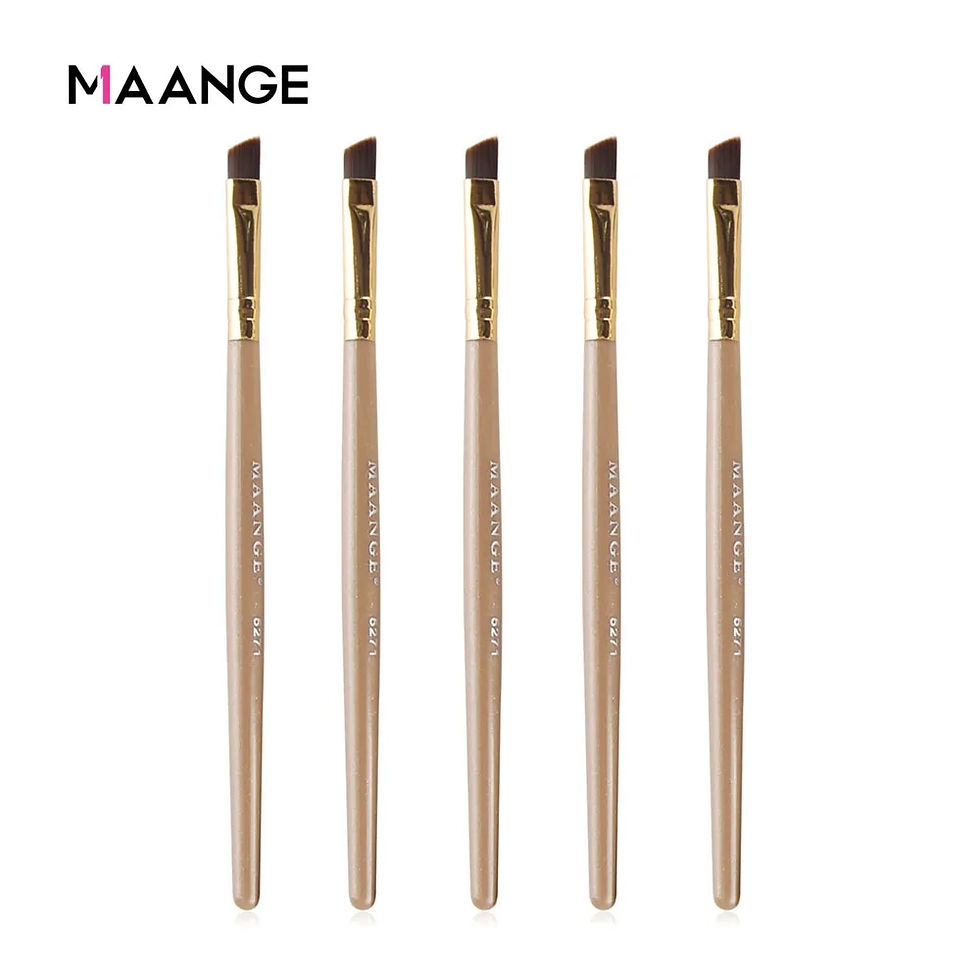 MAANGE Good Quality 2/3//5Pcs Pro Eyebrow Makeup Brushes Set Angled