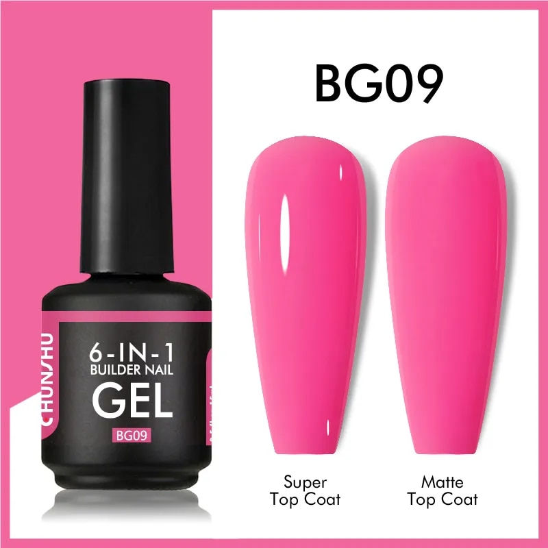 Thumbnail: CHUNSHU 6 IN 1 Extension Gel 15ML Builder Nail Gel