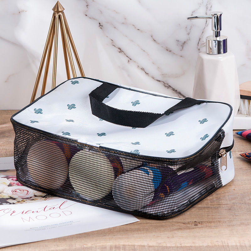 Thumbnail: Large Capacity Cosmetic Bag High Quality Women Waterproof Travel Toiletry Bag Ne