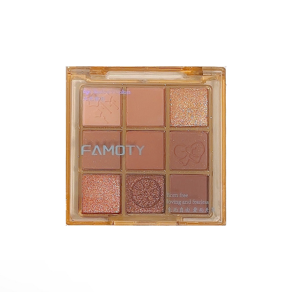 Thumbnail: Eyeshadow Palette with Pearlescent & Matte Finishes - 9 Colors Eyeshadow Palette
