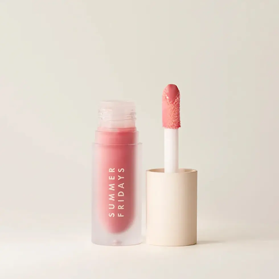 Thumbnail: Summer Fridays Lip Balm Moisturizing Mirror Lip Gloss Lip Vanilla Pink Sugar Pin