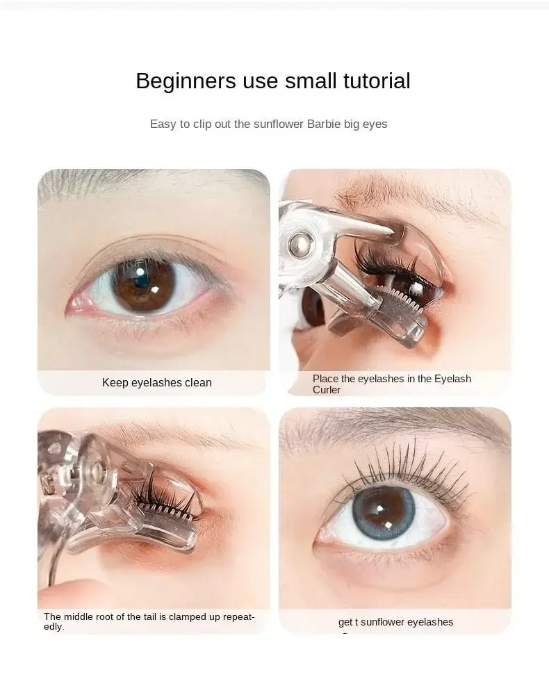 Thumbnail: Lower Eyelash Curler Curling and Lasting Shaping Wide-angle Eyelash Curler Eye L