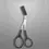 Thumbnail: Eyebrow Trimmer Scissor Beauty Products for Women Eyebrow Scissors  with Comb St