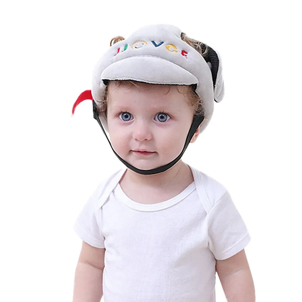 Thumbnail: Baby Helmet Safety Protective Helmet For Babies Girl Cotton Infant 