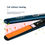 Thumbnail: CkeyiN Mini Hair Flat Iron 2 in 1 Hair Straightener and Curler Portable Straight
