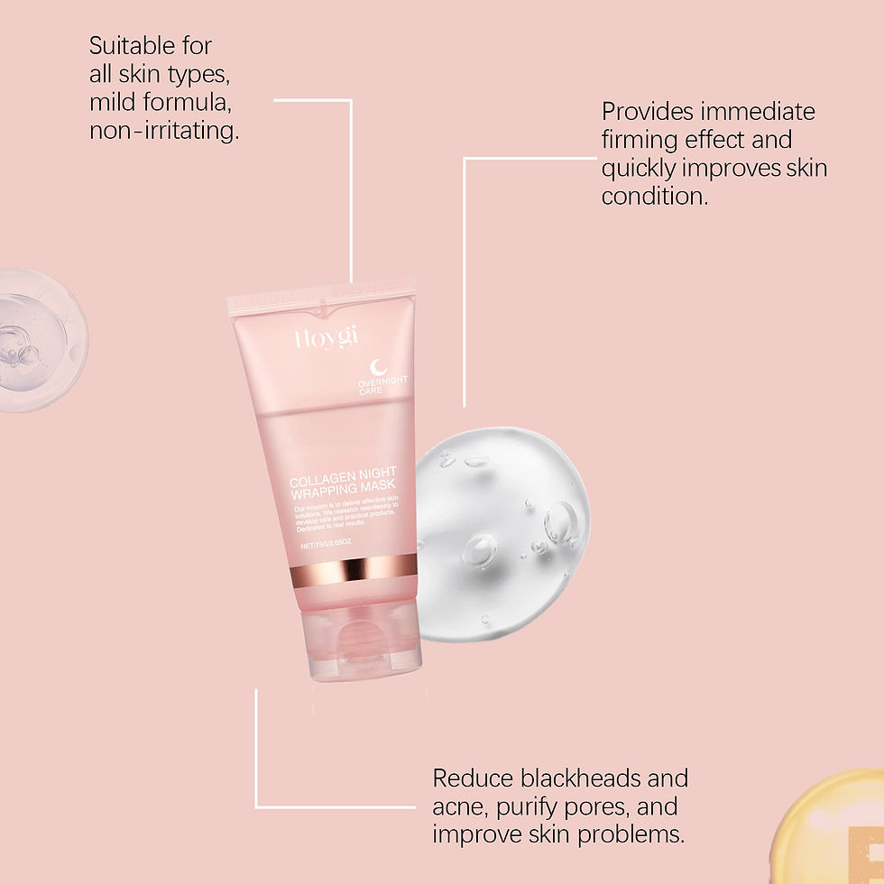 Thumbnail: Collagen Peel-off Mask Deep Hydrating Fade Fine Lines Firming Shrink Pores Brigh