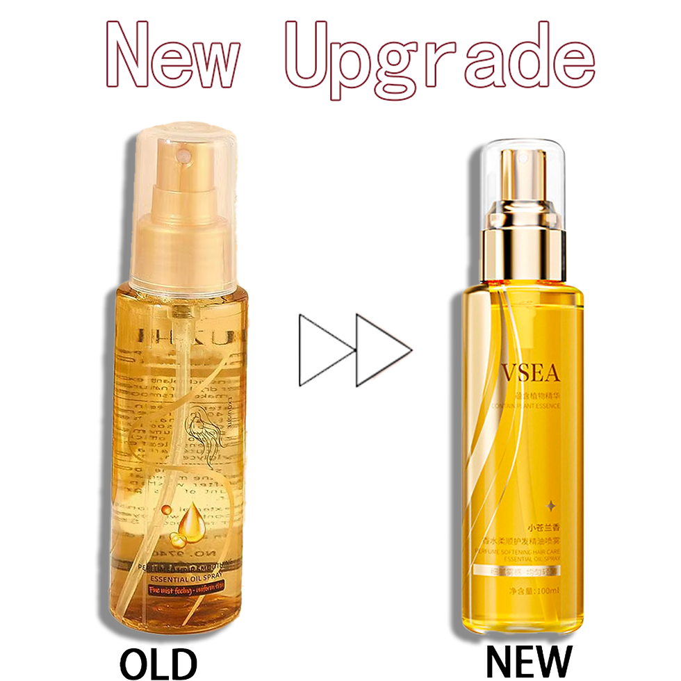 Hair Care Essential Oil Spray, Nourishing & Repair, Smooth Shiny Finish, Long-La