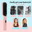 Thumbnail: Hair Straightener Brush Electric Hot Comb Hair Straightener Hair Brushes Comb Ho