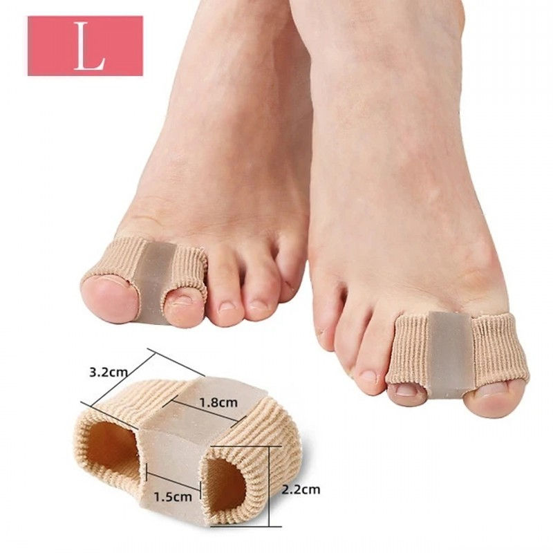 Thumbnail: Toe Splitter Feet Bone Thumb Adjuster Silicone Toe Spreader Separator Bunion Hal