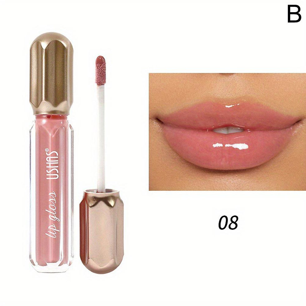 Thumbnail: Mirror Pearl Lip Gloss Waterproof Long Lasting Moisturizing Lipstick Shine Glitt