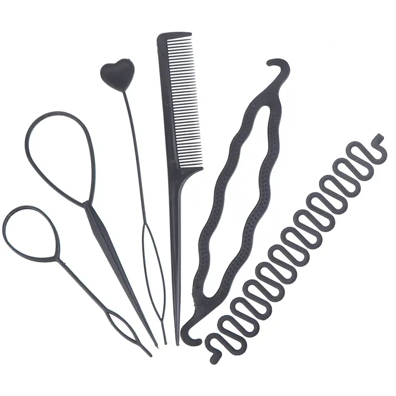Thumbnail: Magic Hair Styling Tools Set DIY Braiding Braider Accessories Hairpin Twist Bun 