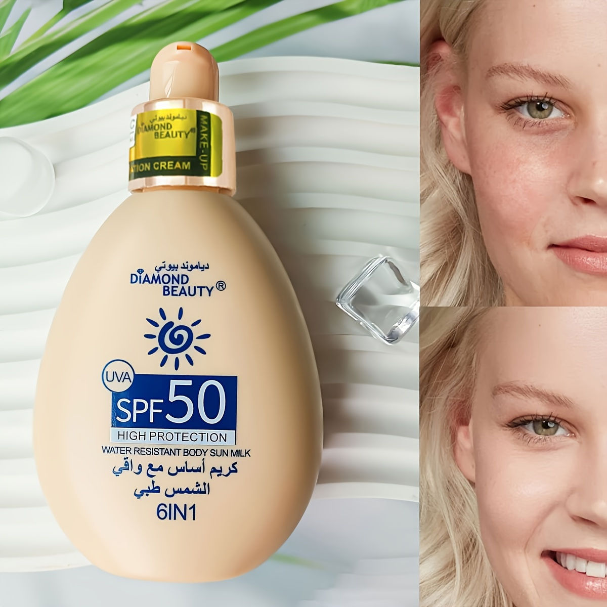 Face body sunscreen whitening sunscreen skin care cream sunscreen liquid foundat