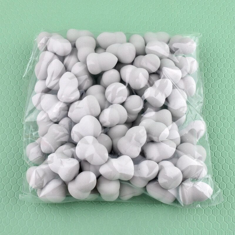 Thumbnail: 100Pcs Wholesale Mini Makeup Sponge Soft Small Beauty Egg Puff 