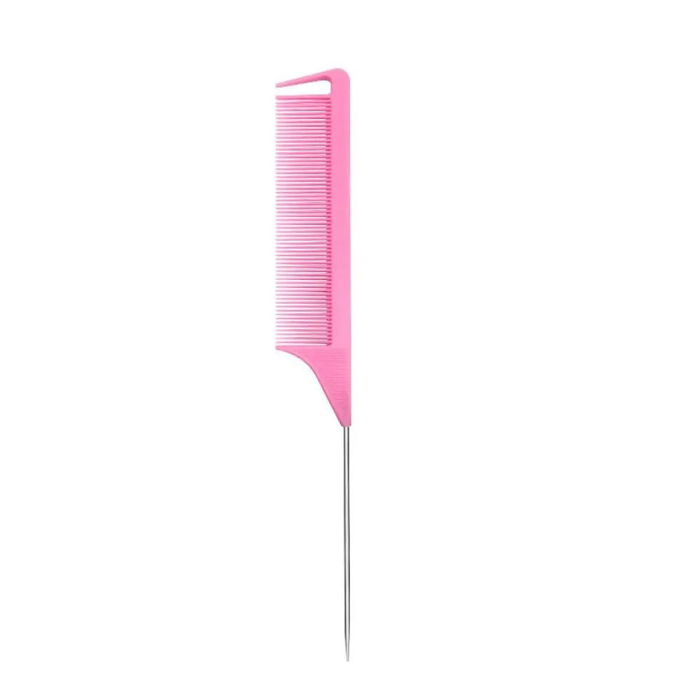 Thumbnail: 5pcs Hairdressing Tools Pointed Tail Comb Dual Head Eyebrow Brush Triple Row Com