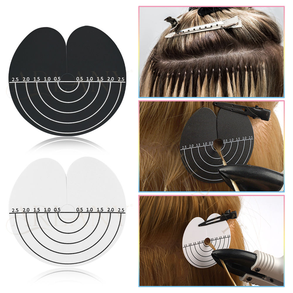 ARLANY Hair Heat Protector Shields 20pcs Hair Extension Bonding Guards Protector