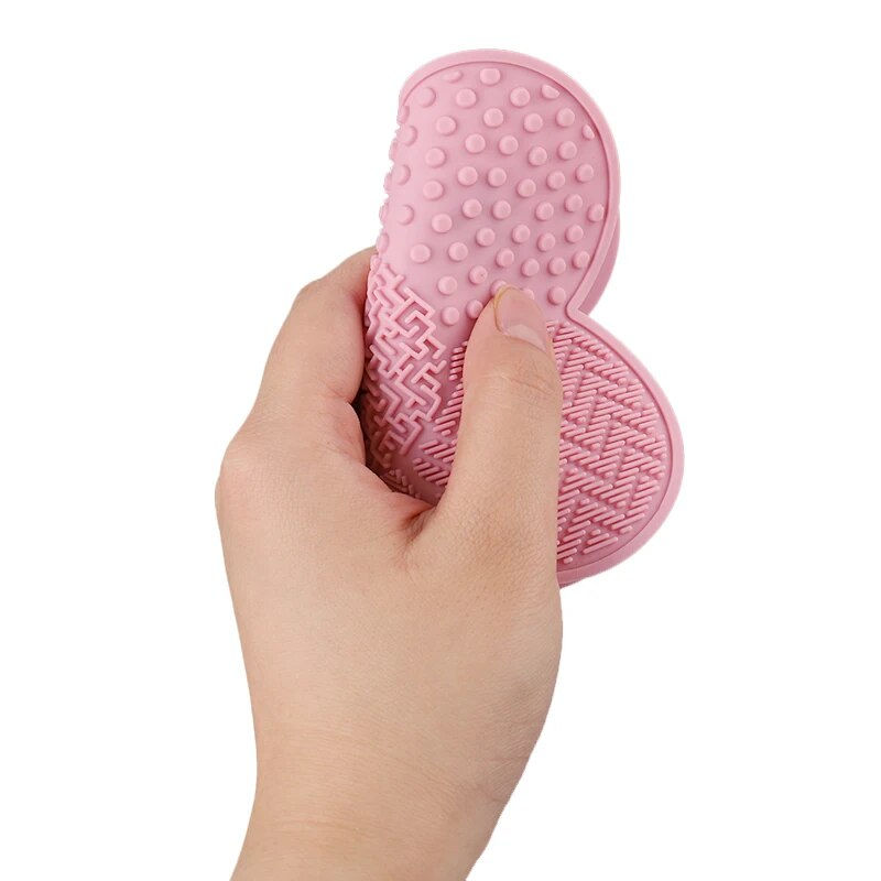 Thumbnail: Silicone Make Up Cleaning Brush Scrubber Pad Cleansing Washing Tool Cosmetic 