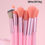 Thumbnail: Face Eyes Brush Eyeshadow Foundation Brush Multifunctional Make Up Brush Beginne