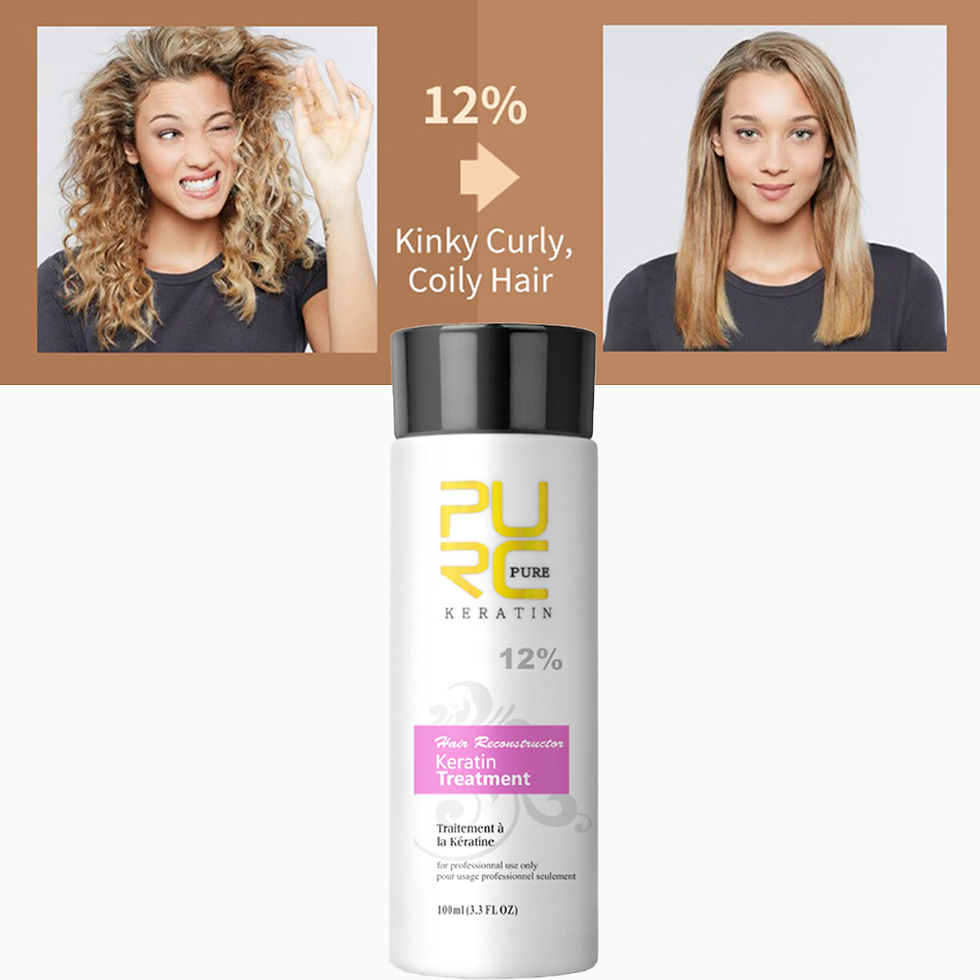Thumbnail: PURC Smoothing Shampoo Conditioner Professional Keratin Hair Treatment Nourishes