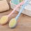 Thumbnail: Soft Body Scrubber Shower Exfoliating Scrubs Long Handle Bath Brush Exfoliator S
