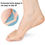 Thumbnail: 5 Holes Toe Splitter Forefoot Pads Pain Relief Overlapping Toe Separator Breatha