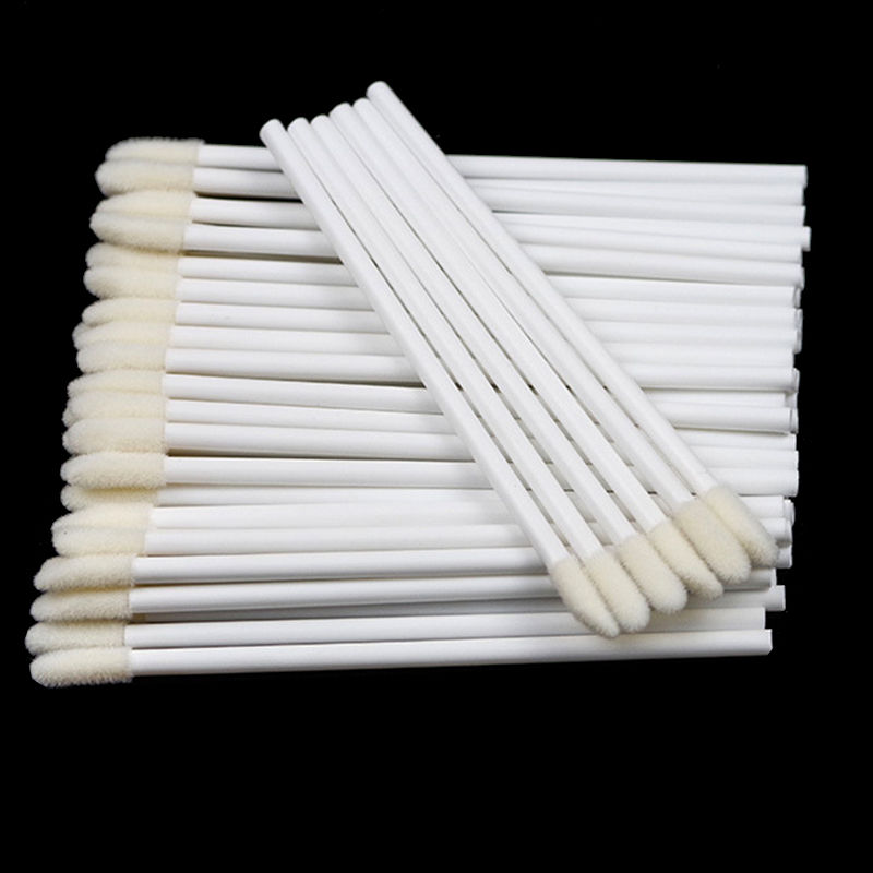 Thumbnail: Kekelala 50Pcs Disposable Lip Brushes Lipstick Gloss Applicators Makeup Swabs Mi