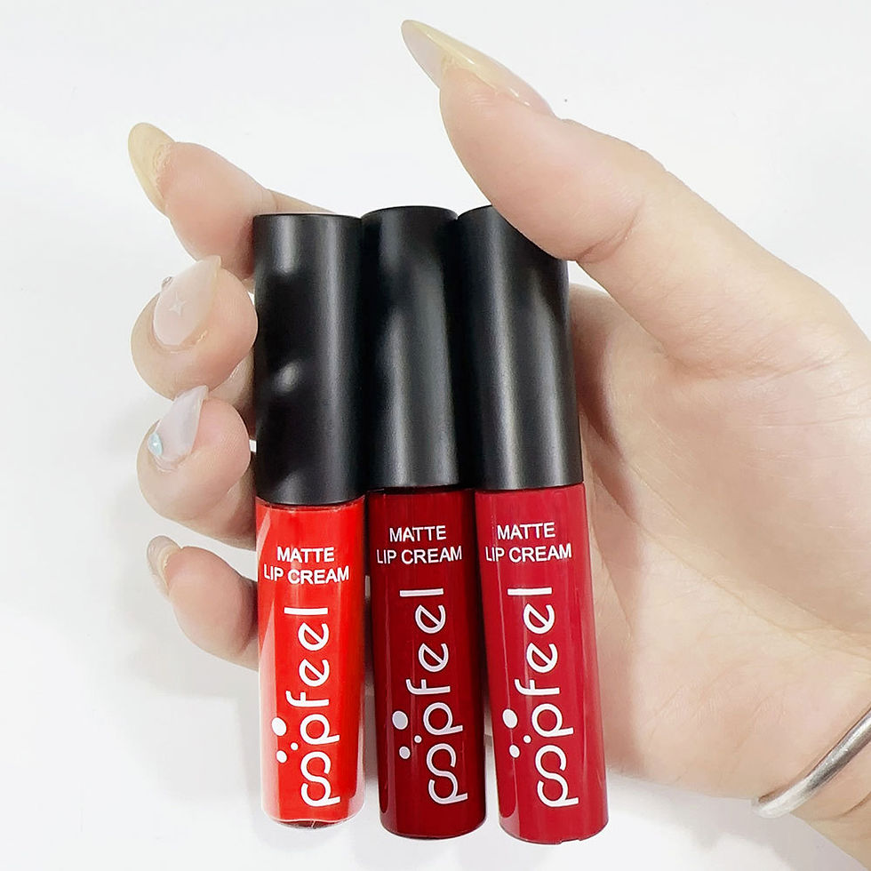 Thumbnail: New 12 Color Liquid Waterproof Elegant Matte Smooth Lipstick Lip Stick Lipgloss 