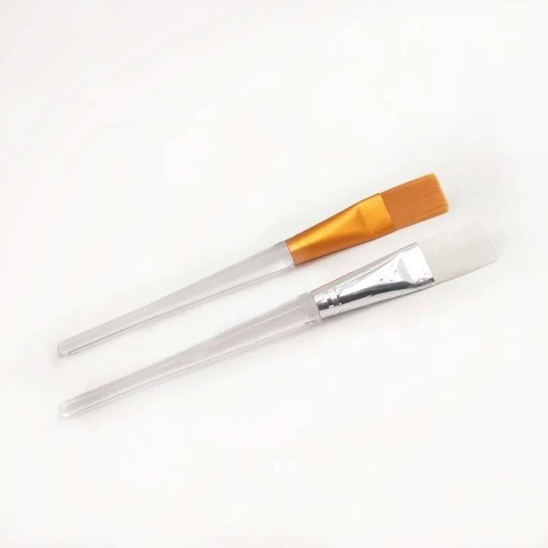 Thumbnail: Facial Skin Care Brush Fan Shaped Facial Makeup Mask Brush Soft Bristle Cosmetic