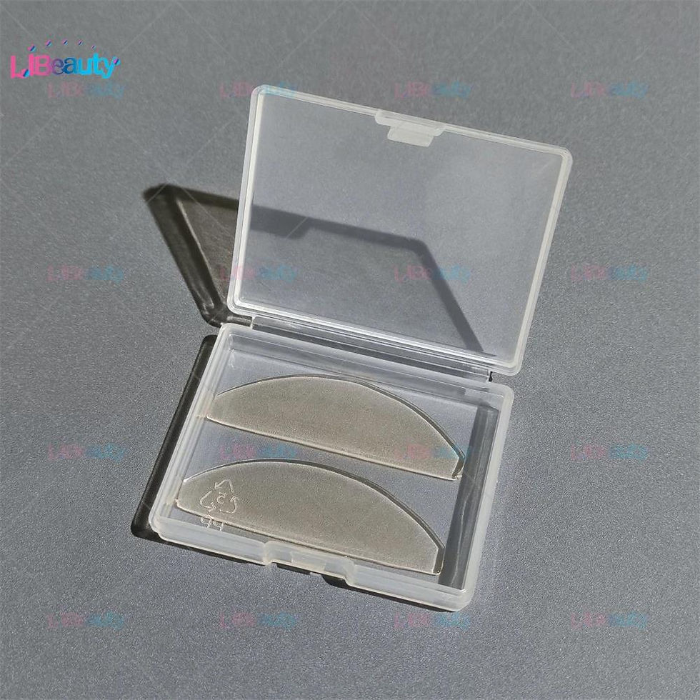 Thumbnail: Libeauty 1 Pair Lash Softening Pads Silicone Eyelash Perm Pads Lashes Rods Shiel