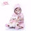 Thumbnail: NPK 57CM Full Silicone body  Baby bebe Doll Reborn Babies Lifelike Girl's 