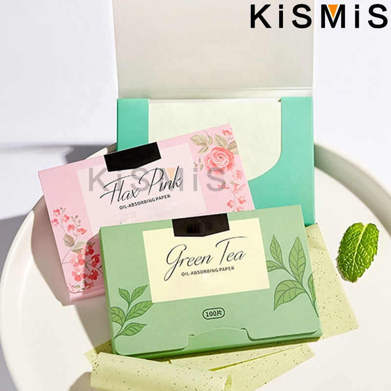 Thumbnail: 100 Sheets Oil Blotting Paper Absorbs Excess Shine Matte Facial Tissues for Oily