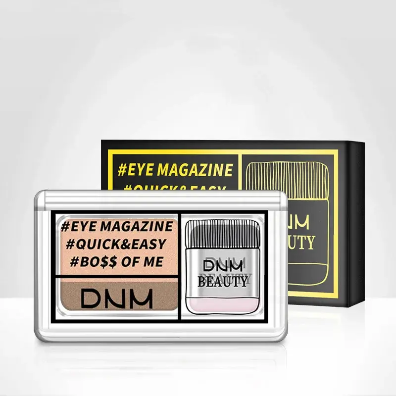 Thumbnail: Two-color Matte Eye Shadow Double Small Box Lazy Eye Shadow  Easy to Carry Eyesh