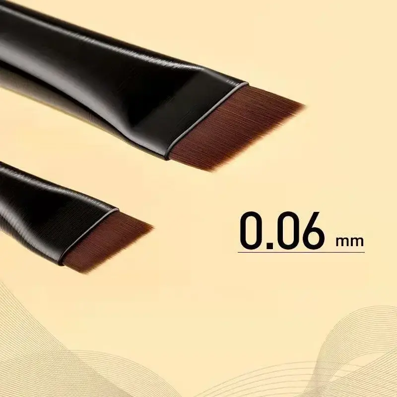 Thumbnail: New Eyebrow Contour Brush Eyebrow Eyeliner Brushes Portable Small Angle Eyebrow 