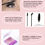 Thumbnail: 50/100/300/500pcs Eyebrow Eyelash Brushes Eyelash Spoolies Mascara Wands Applica