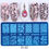 Thumbnail: New Nail Art Stamping Plates Stencils Lace Flowers Beauty Stamp Polish 