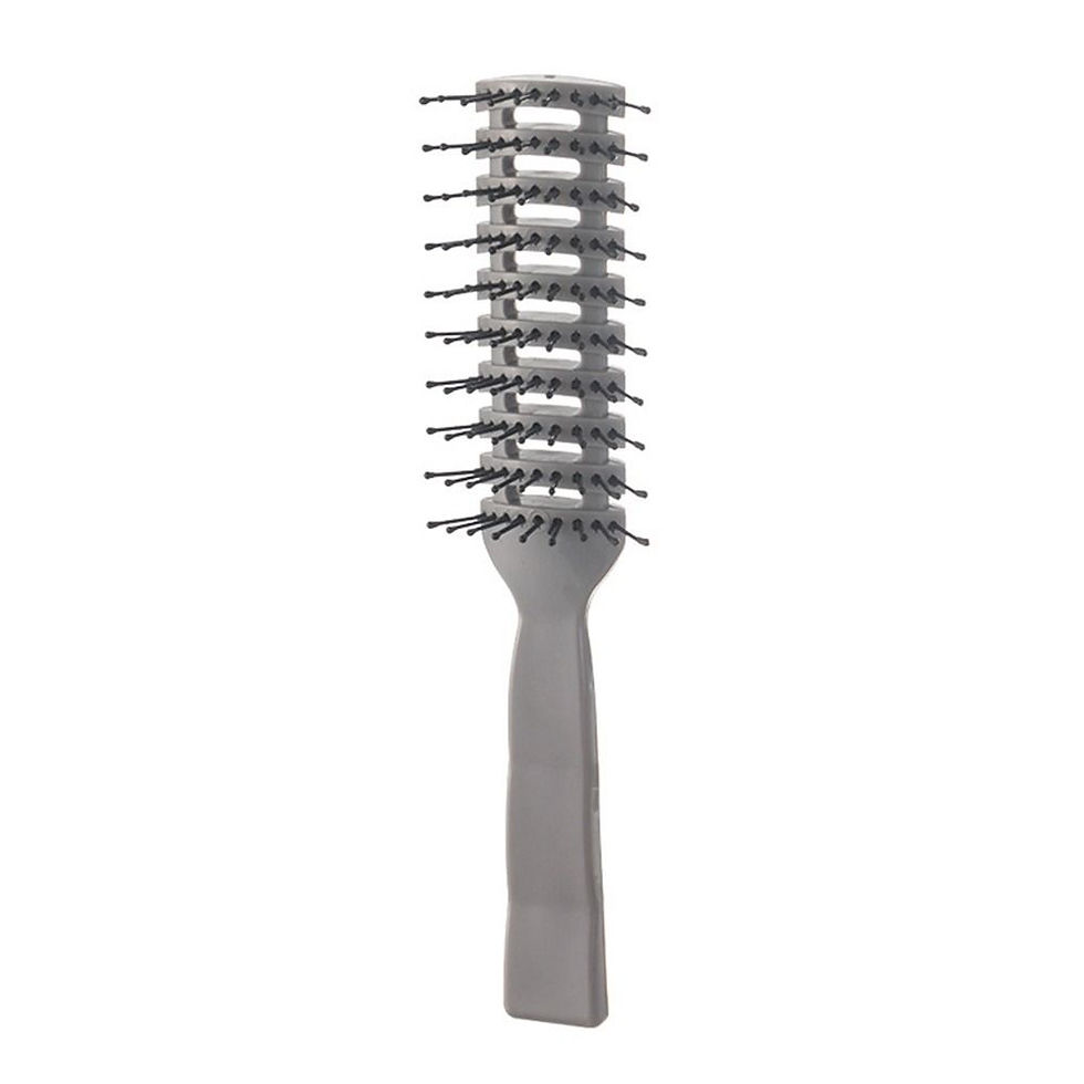 Thumbnail: Useful Anti-tangle Hair Cutting Comb Hairstyling Professional Men Hair Cut Brush
