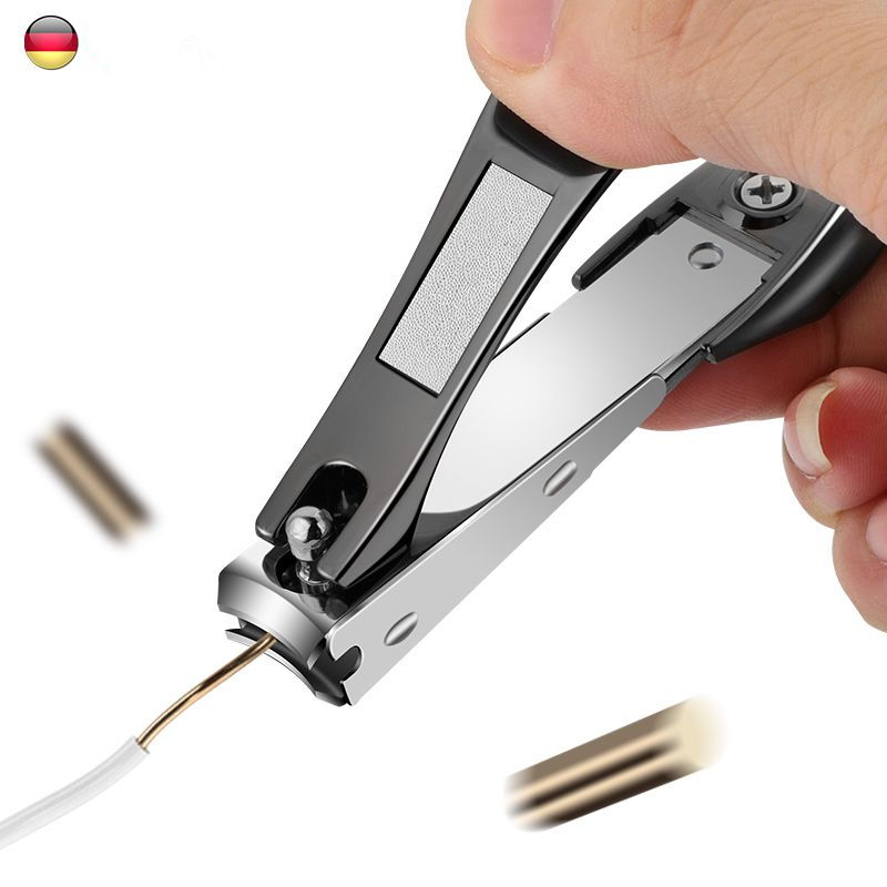 Thumbnail: Nail Clippers Stainless Steel Sharpest Nail Cutter Duty Curved Edge for Adult Me