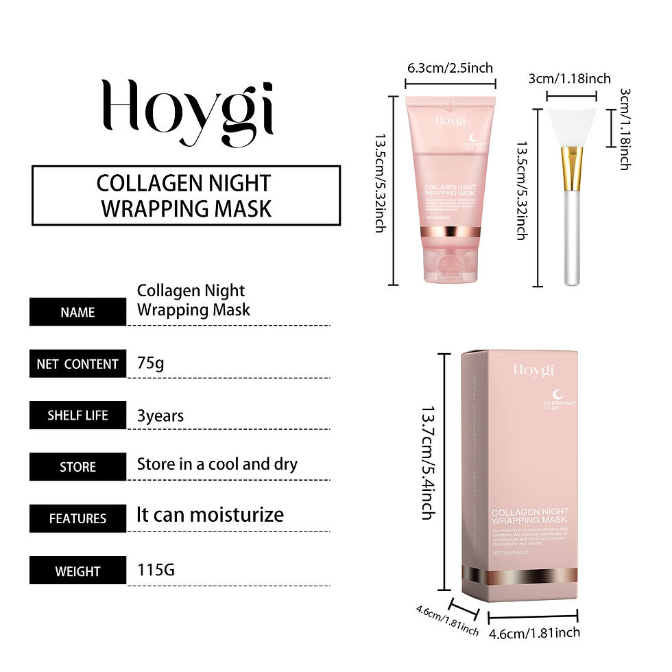 Thumbnail: Collagen Peel-off Mask Deep Hydrating Fade Fine Lines Firming Shrink Pores Brigh