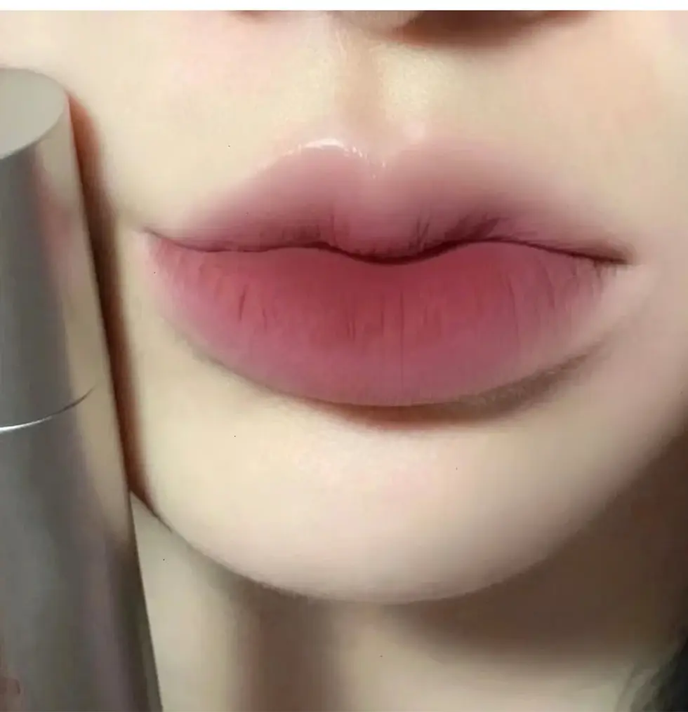 Thumbnail: Matte Finish Lip Glaze, Velvet Texture, Whitening And Nourishing Lipstick For Al