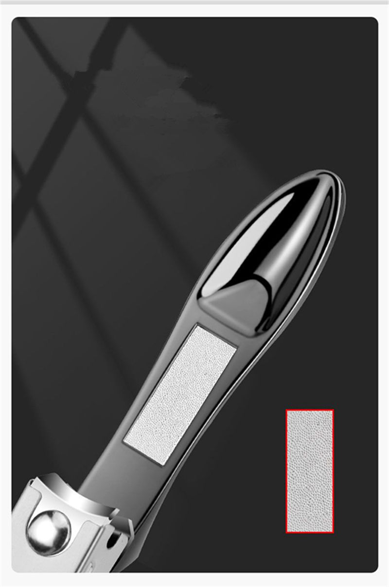 Thumbnail: Nail Clippers Stainless Steel Sharpest Nail Cutter Duty Curved Edge for Adult Me
