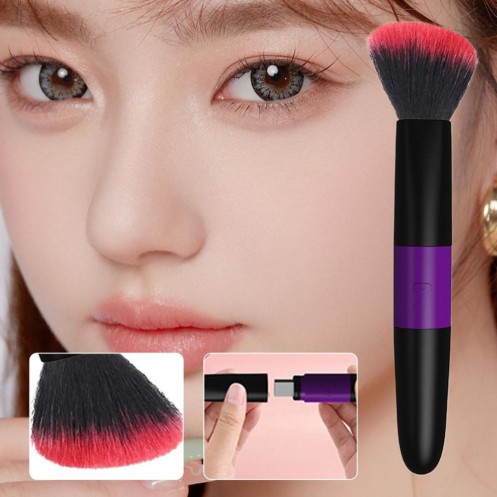 Thumbnail: Electric Makeup Brush Foundation Make-up Mixing Brush Massage Vibrating Powder P