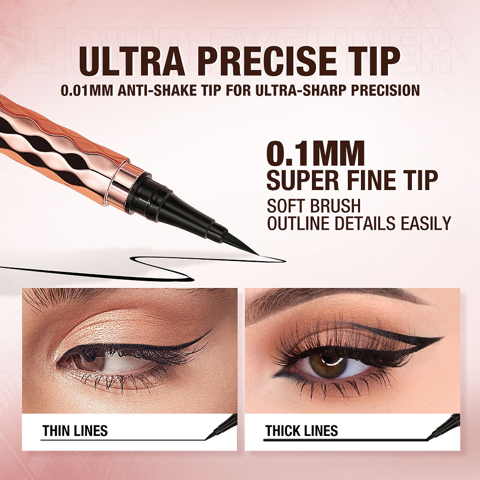 Thumbnail: O.TWO.O Eyeliner Pencil Liquid Eye Liner Waterproof Smudge Proof Quick Drying 12