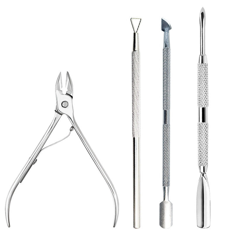 Thumbnail: Manicure Tools Set With Nail File And Cuticle Pusher Gel Polish Kit Professional