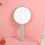 Thumbnail: Makeup Mirror Small With Handle Round Handheld Mirror Durable DIY Handheld Anti-