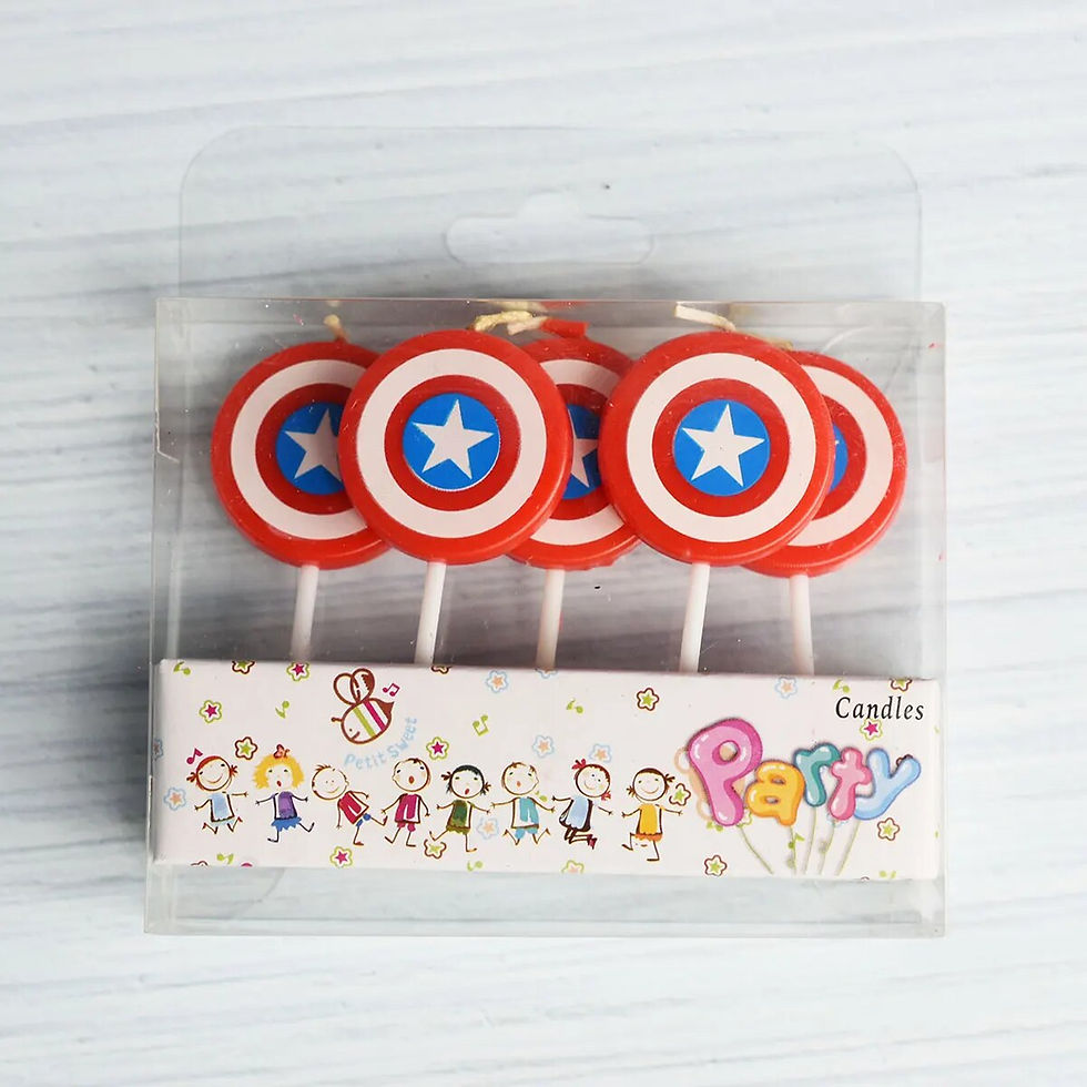 Thumbnail: Duck Smiley Brown Bear Balloon Love Candle Wedding Party Dessert 